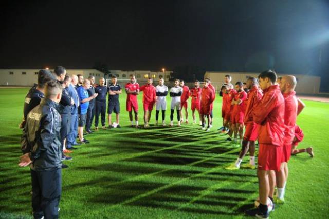 أبوظبي : المنتخب الفلسطيني في مهمة صعبة أمام 