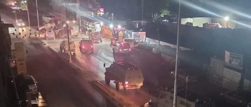 جيش الاحتلال يفجر منزلا في مخيم نور شمس بطولكرم