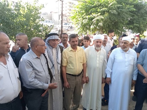 «الديمقراطية/منظمة مخيم جرمانا» تشارك فصائل المقاومة بزيارة لمقبرة الشهداء صبحية اول ايام عيد الاضحى .
