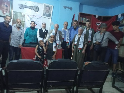 حلب_مخيم_النيرب 《مدى》يقيم ندوة سياسية بعنوان 